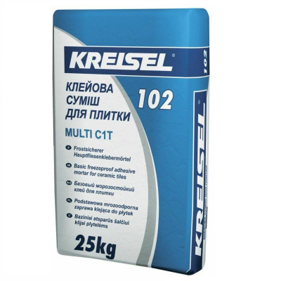 Фото Клей для плитки Kreisel Multi 102, 25 кг