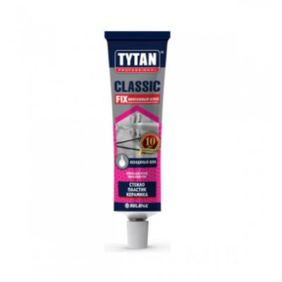 Фото Клей монтажний Tytan Classic Fix прозорий 100мл