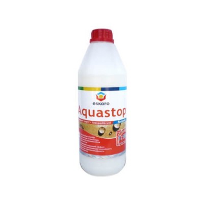 Фото Грунтовка глубокопроникающая Eskaro Aquastop Facade концентрат 1 л