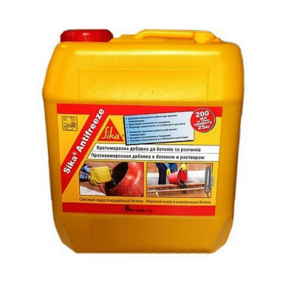 Фото Противоморозная добавка Sika Antifreeze АТ  6л