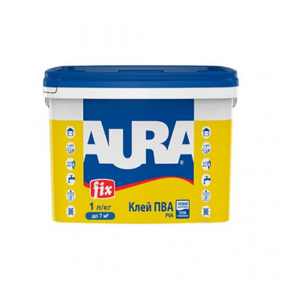 Фото Клей  ПВА  АURA Fix 1кг