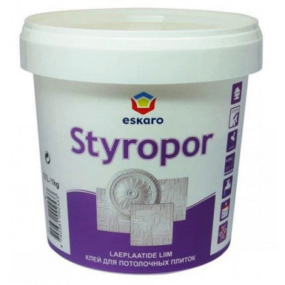 Фото Клей для пенополистирола Styropor Eskaro 1кг