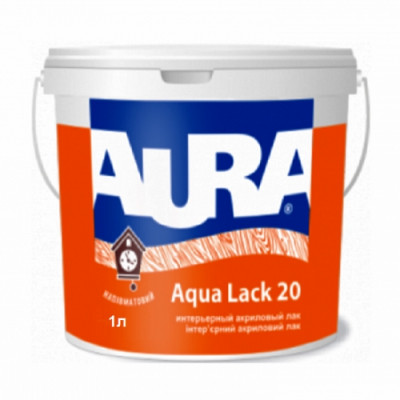 Фото Лак акриловий Aura Lack 20 1,0л