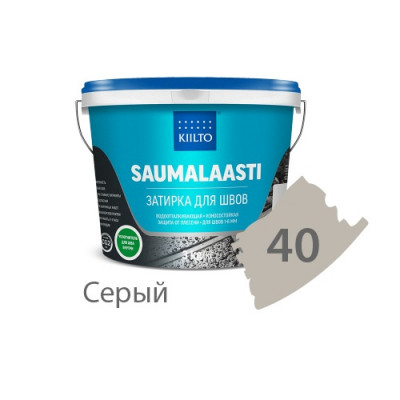Фото Затирка Kiilto 40 1кг (серый)