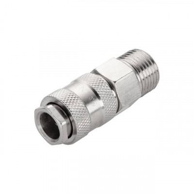 Фото Быстроразъёмное соединие на  резьбу наружную 1/2 для компрессора Intertool