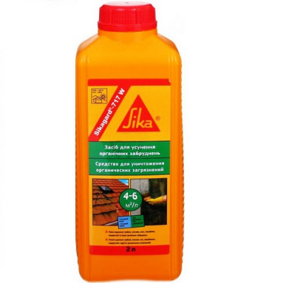Фото Очищувач мінеральних поверхонь Sika Sikagard-717 W 2л