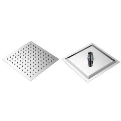 Фото Лійка для душу Тропік 200х200 квадратна Globus Lux ST-0200-Q SUS304