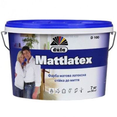 Фото Краска   7.0кг Mattlatex Dufa  D100