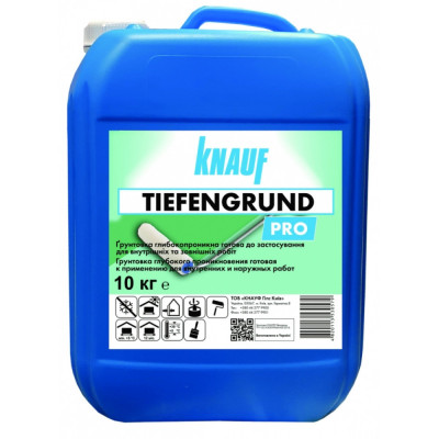 Фото Грунтовка глубокопроникающая Knauf Tiefengrund 10кг