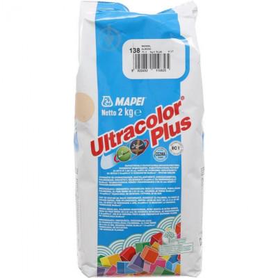Фото Затирка Mapei Ultracolor Plus 2кг 138 миндальный