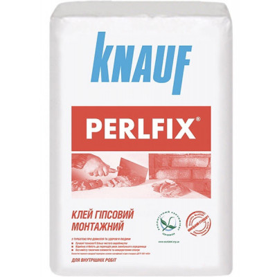Фото Клей для гіпсокартону Knauf Perlfix, 25 кг