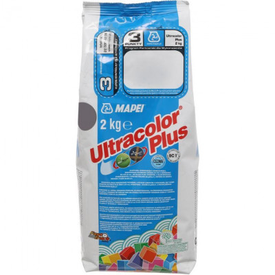 Фото Затирка Mapei Ultracolor Plus 2кг 119 серый Лондон