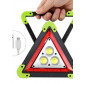 Фото 1 Багатофункціональний ліхтар трикутний Working Lamp W838