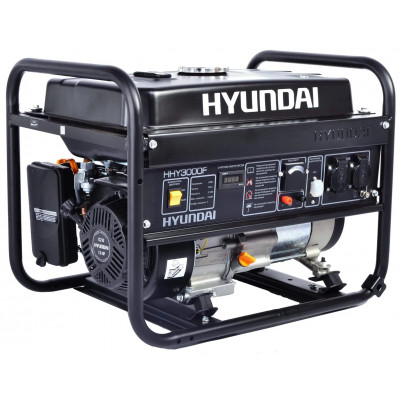 Фото Бензиновий генератор Hyundai HHY3000 2,5кВт без електростартера