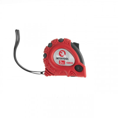 Фото Рулетка 3мx16мм Intertool з фіксатором