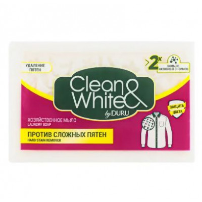Фото Мило господарське Duru CLEAN WHITE 120г