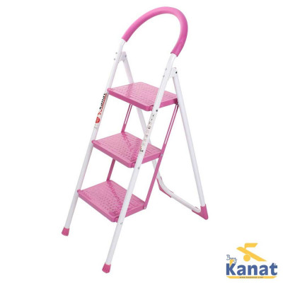 Фото Драбина-стрем'янка 3 сходинки Kanat Ladder