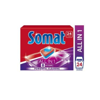 Фото Таблетки Somat для посуды 24 шт