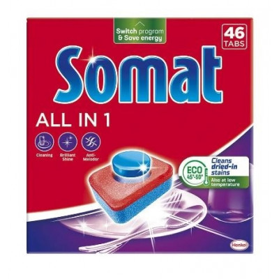 Фото Таблетки Somat для посуды 46 шт