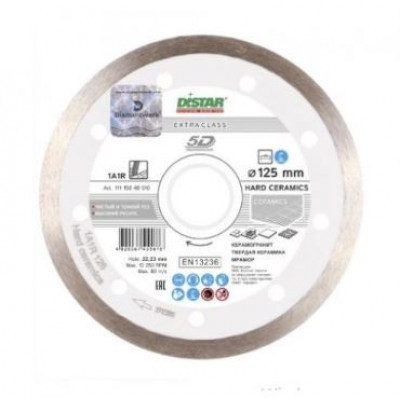 Фото Диск алмазный 125х1,4 Distar Ceramics 3D