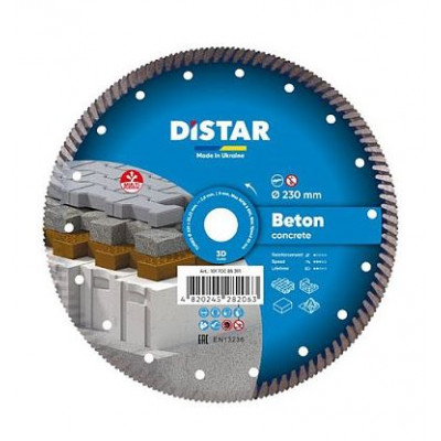 Фото Диск алмазный 230 T Distar Beton Pro