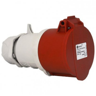 Фото Роз'єм розетка 5P/32A (3P+N+PE) IP44 TP Electric