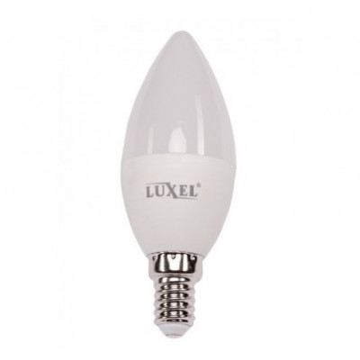 Фото Лампа LED E14 6W 4000K C35 НАБІР 5 шт LUXEL 045-NE Multipak х5