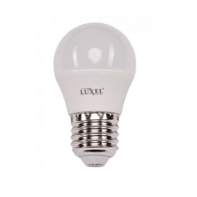 Фото Лампа LED Е27  6W 4000К G45 НАБОР *5шт  LUXEL  057-NE  Multipak *5