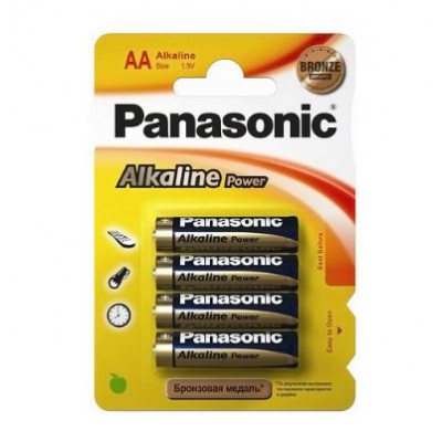 Фото Батарейка PANASONIC LR06 Alkaline Powe