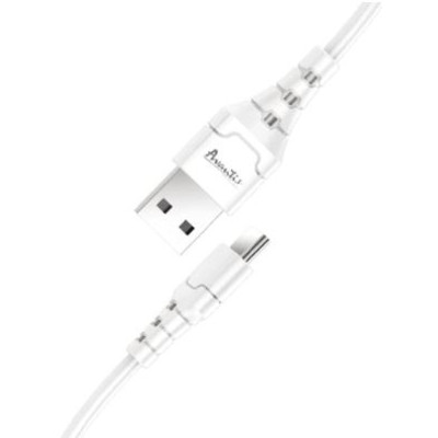 Фото Кабель Aspor A102 USB-USB Type-C 3A 1м білий