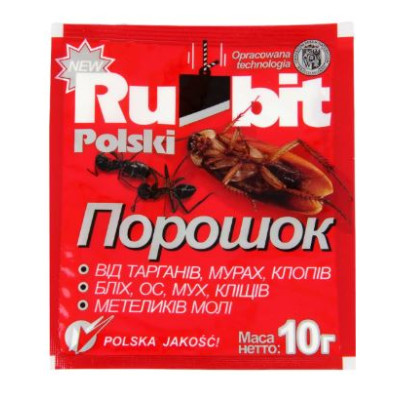 Фото Яд от муравьёв и тараканов Rubit 10г