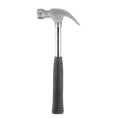 Фото Молоток-гвоздодёр 450 г металическая .ручка Intertool