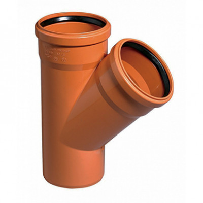 Фото Тройник канализация наружная d160x160/45° Valplast