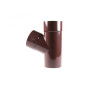 Фото 1 Тройник водосточный 75/75/67 Коричневый  PROFiL