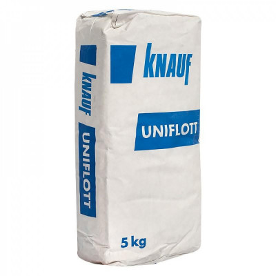 Фото Шпаклевка для гипсокартона Knauf Uniflott, 5 кг