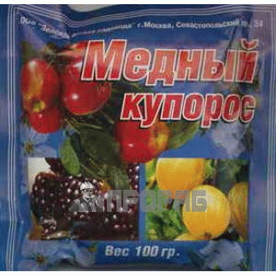 Фото Купорос мідний Оригінал 100г