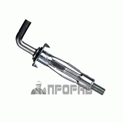 Фото Дюбель мол 4*38 мет с крюк(L) 12мм