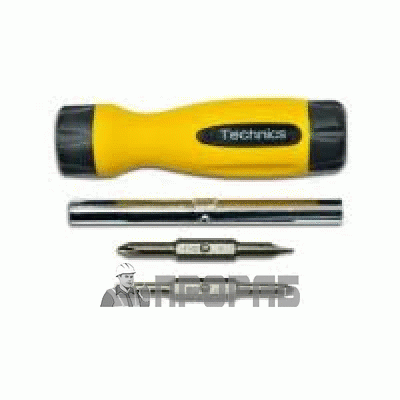 Фото Отвертка минус/крест переставная 4в1 PH2/SL6 PH1/SL4 с удлинителем Technics