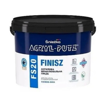 Фото Шпаклевка акрил.  8,0кг ACRIL-PUTZ FS20