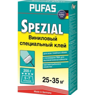 Фото Клей для флизелиновых обоев Pufas Euro 200г