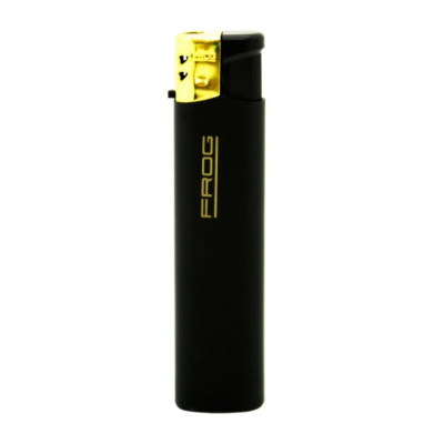 Фото Зажигалка пьезо FROG BLACK