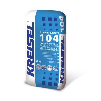 Фото Клей для плитки Kreisel Elastik Multi 104, 25 кг