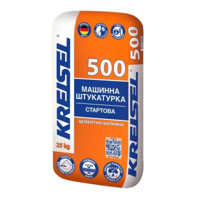 Фото Штукатурка машинного нанесения  Kreisel 500, 25 кг