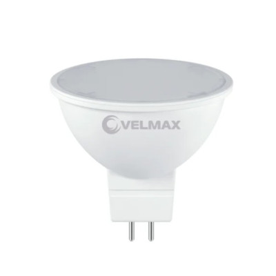 Фото Лампа LED конус  G5.3 6W 12V 4100К MR16  Velmmax