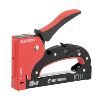Фото Степлер 6-14мм  3 в 1 Intertool STORM