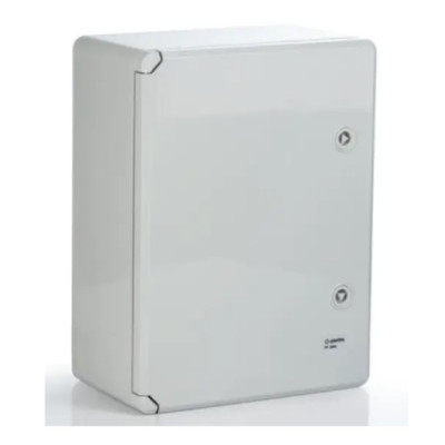 Фото Бокс пластиковий (250х350х150) білі дверцята IP65 ABS FAR