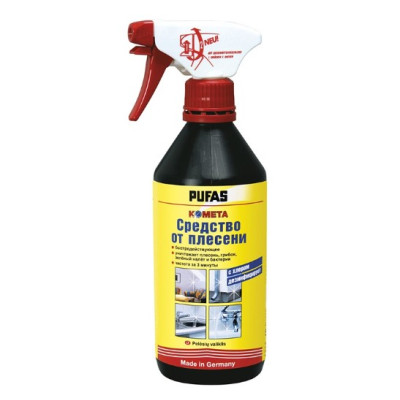 Фото Средство от плесени с хлором 0,5л Schimmel Spray Pufas