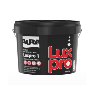 Фото Фарба AURA Luxpro ExtraMatt 1 мат біла 9,5л