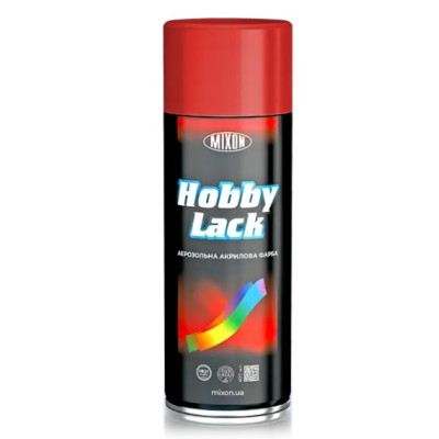 Фото Аерозоль червоний яскравий 543 400мл MIXON Hobby Lack