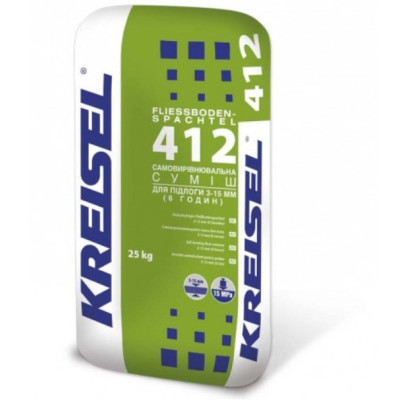 Фото Смесь самовыравнивающаяся для пола 2-40 мм Kreisel 412, 25 кг